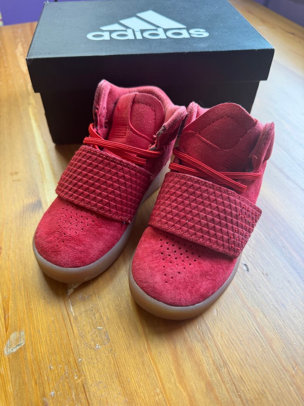 Adidas Originals Tubular Invader Strap Toddler / Kids size 9